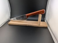 6” straight back chef knife