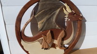 Intarsia Dragon 3D