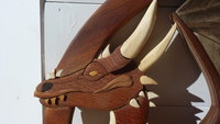 Intarsia Dragon 3D