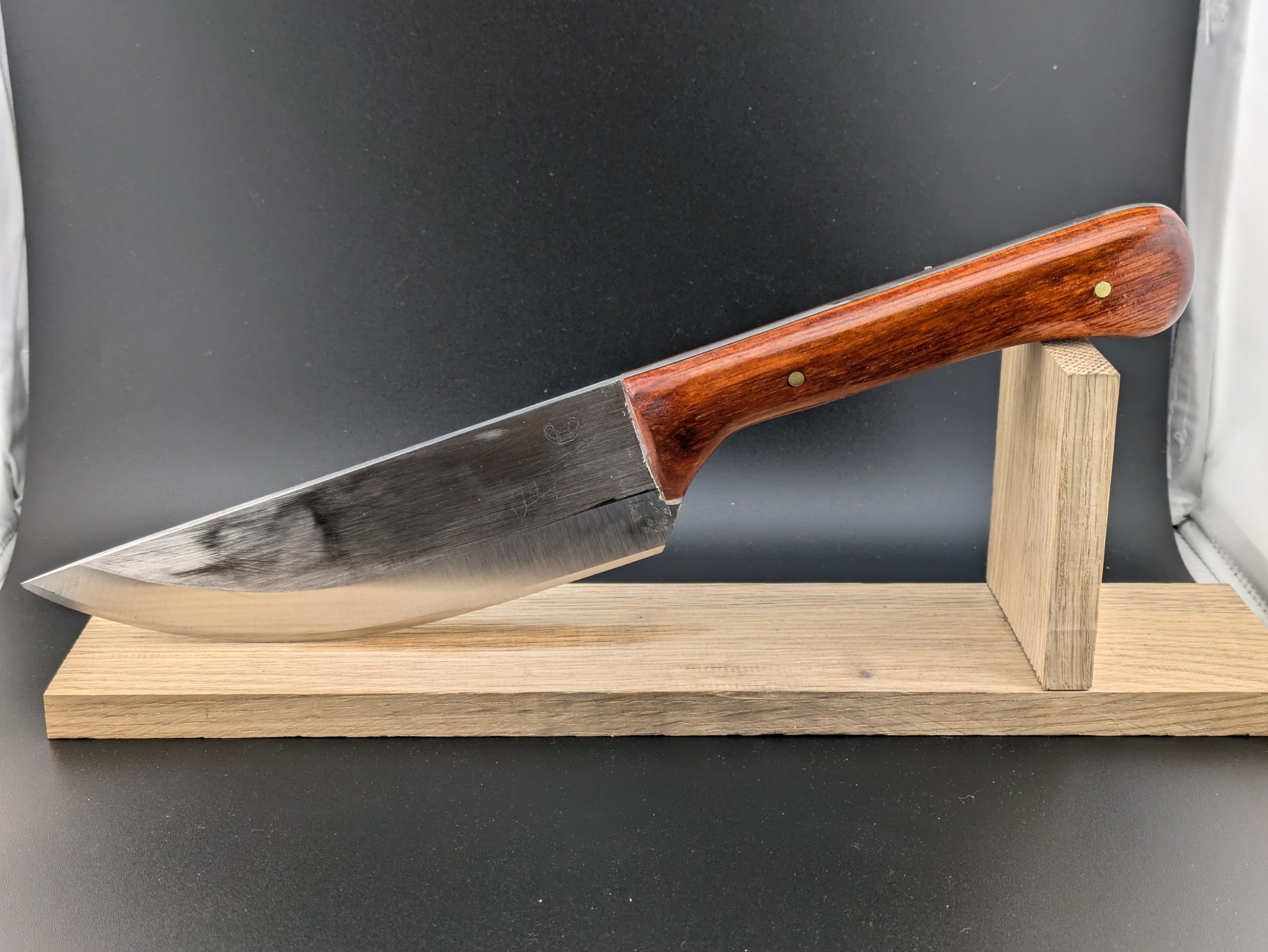 6” straight back chef knife