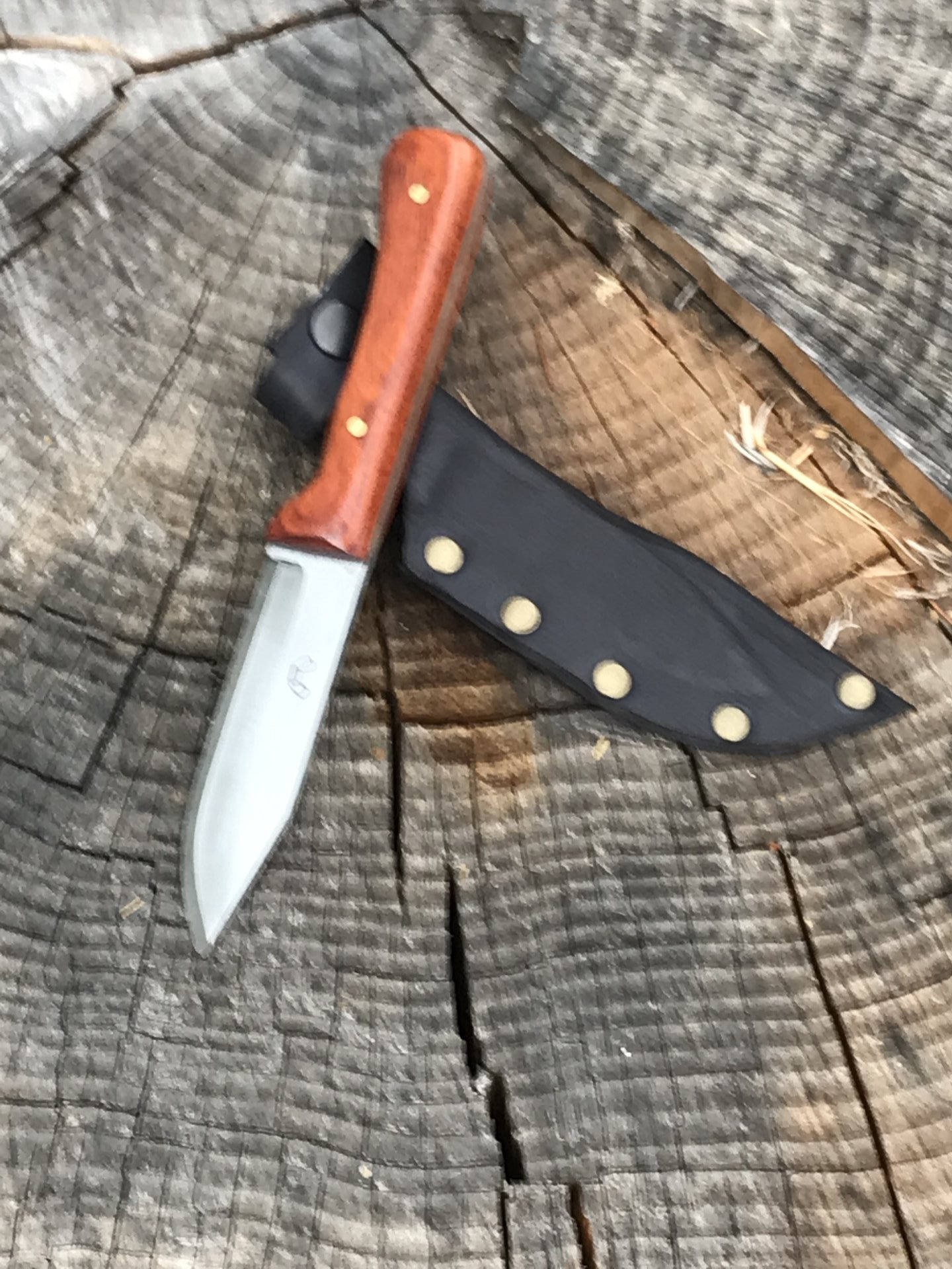 4” slim drop point hunter