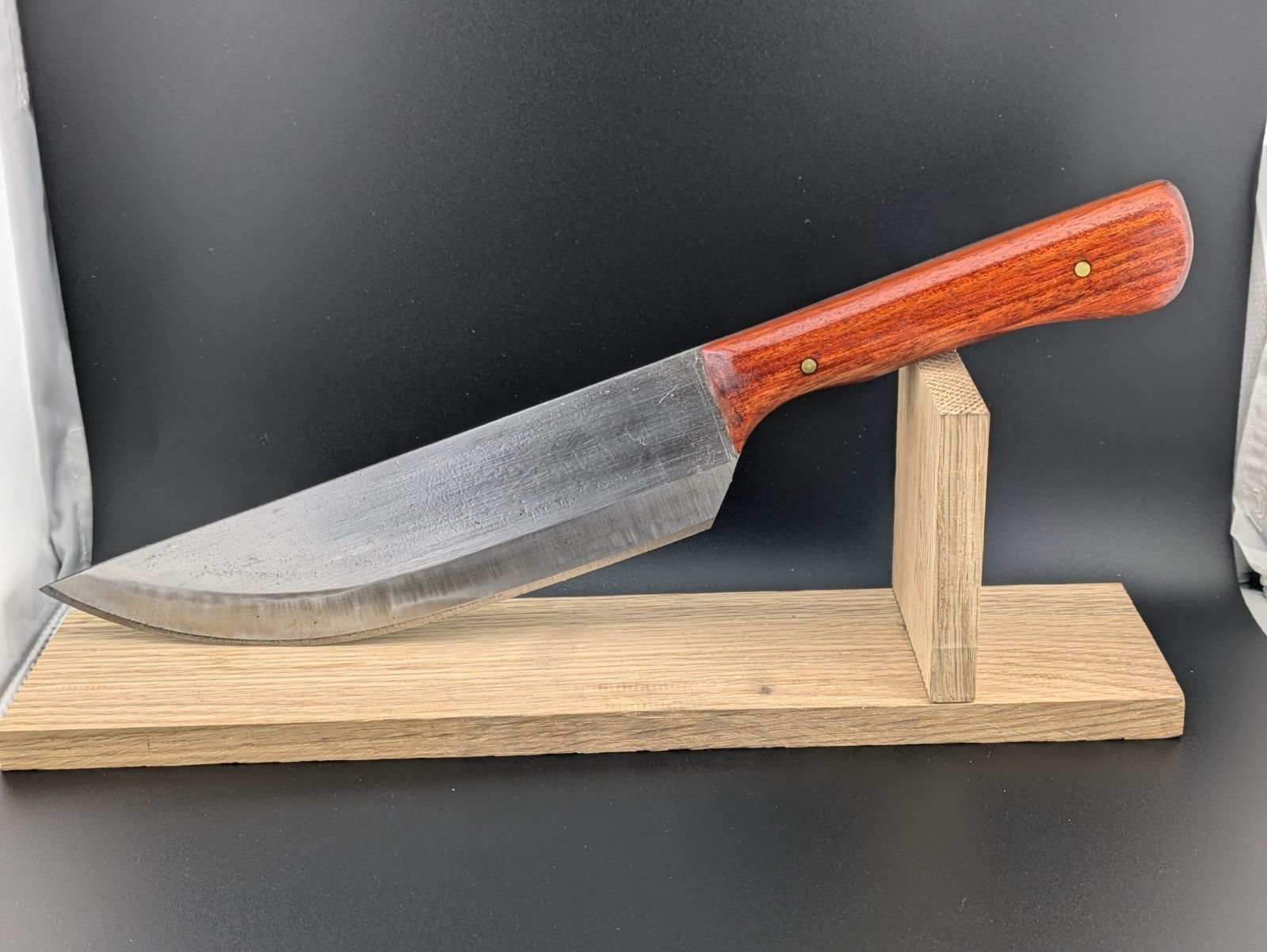 8” straight back chef knife