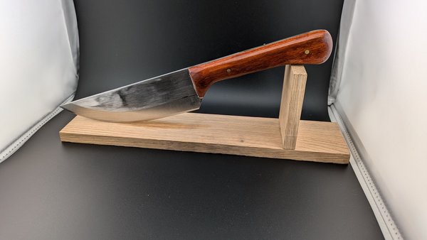 6” straight back chef knife 