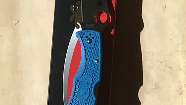 Endura 4 Lockback Blue Spyderco
