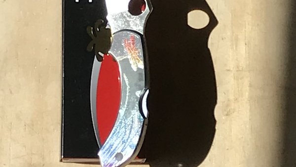 Dragonfly Tattoo Spyderco